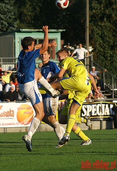 8 kolejka II ligi: Olimpia Elblg - Wisa Pock 0:0, fot. 45