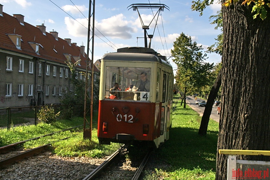 Okazjonalne kursy tramwajem retro Konstal 5N na trasie linii nr 4, fot. 6