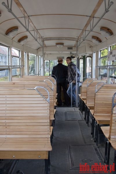 Okazjonalne kursy tramwajem retro Konstal 5N na trasie linii nr 4, fot. 9