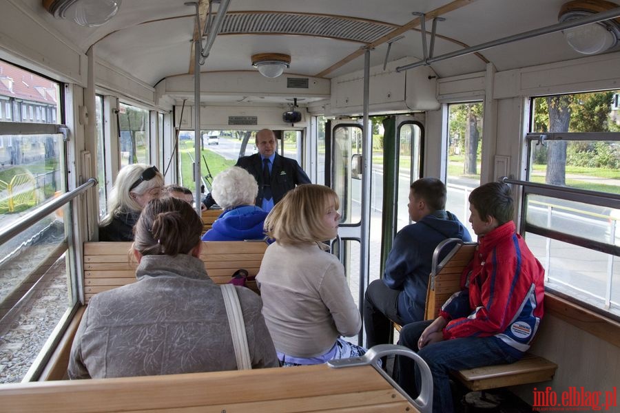 Okazjonalne kursy tramwajem retro Konstal 5N na trasie linii nr 4, fot. 11