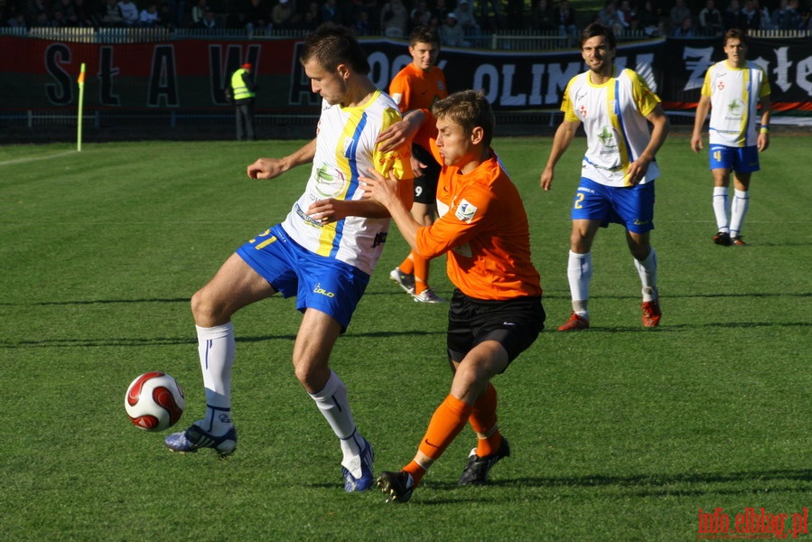 Mecz 11 kolejki II ligi: Olimpia Elblg - OKS 1945 Olsztyn 1-1, fot. 16