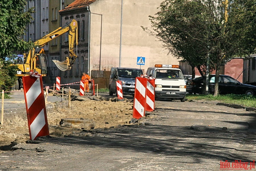 Przebudowa ul. Traugutta - jesie 2010, fot. 12