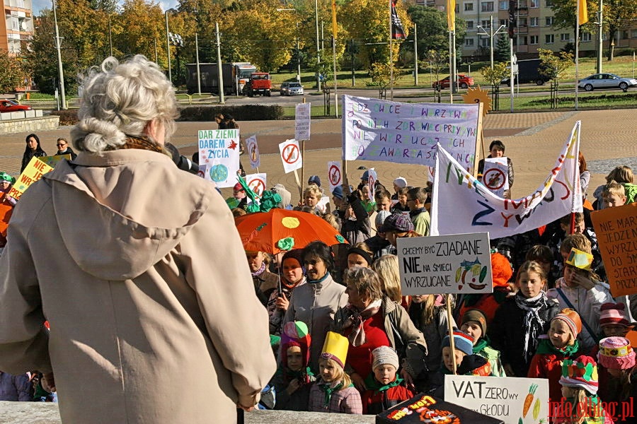 Strajk ywnoci w Elblgu - przemarsz ulicami miasta, fot. 27