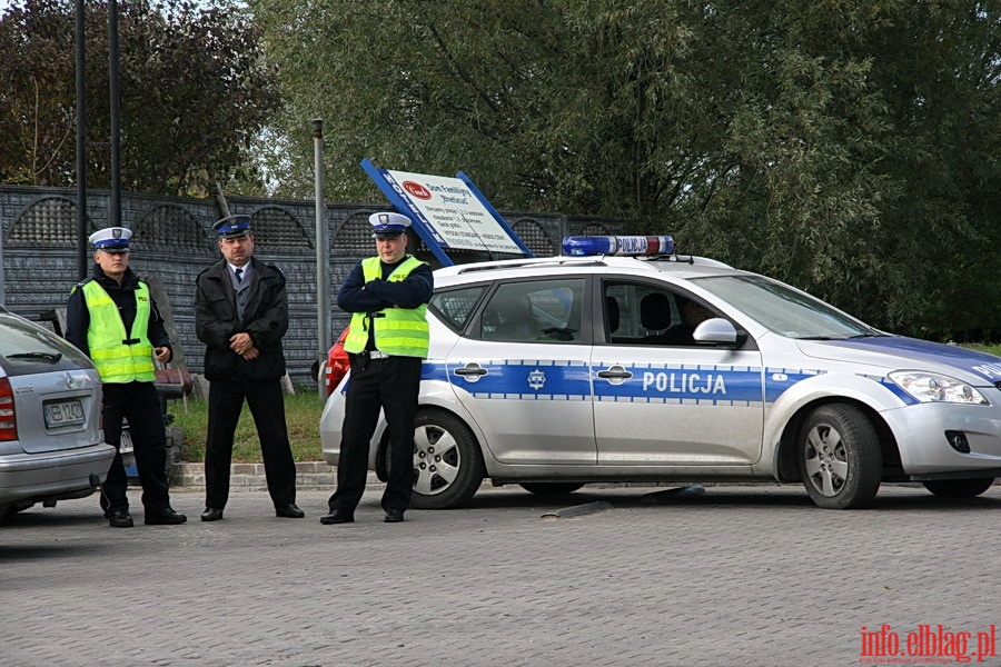 Protest mieszkacw w zwizku z paraliem komunikacyjym na ul. Warszawskiej, fot. 13