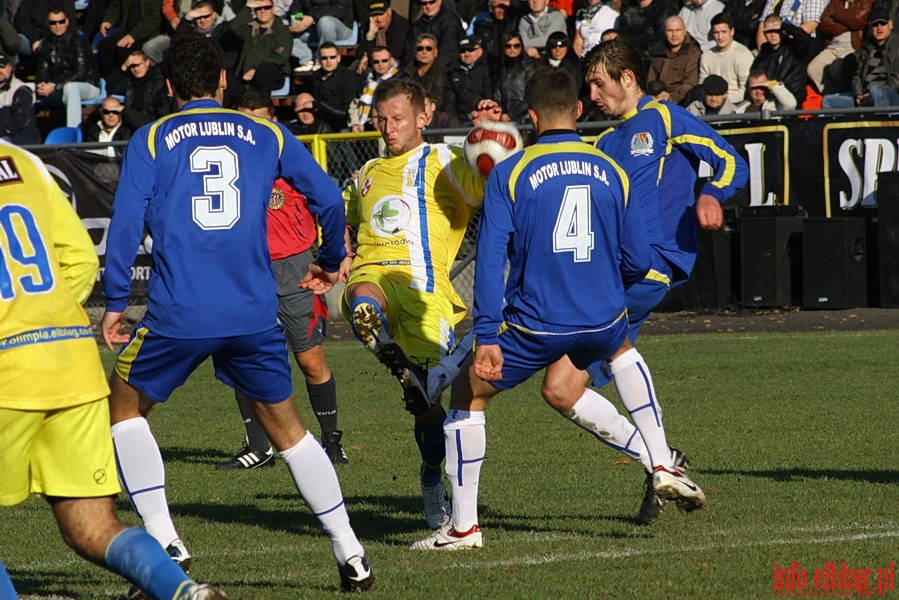 Mecz 15 kolejki II ligi: Olimpia Elblg - Motor Lublin 0-0, fot. 9