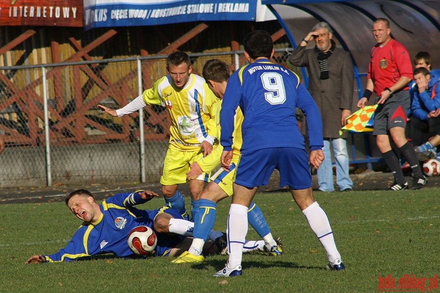 Mecz 15 kolejki II ligi: Olimpia Elblg - Motor Lublin 0-0, fot. 10