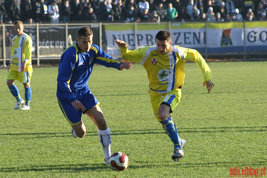 Mecz 15 kolejki II ligi: Olimpia Elblg - Motor Lublin 0-0, fot. 20