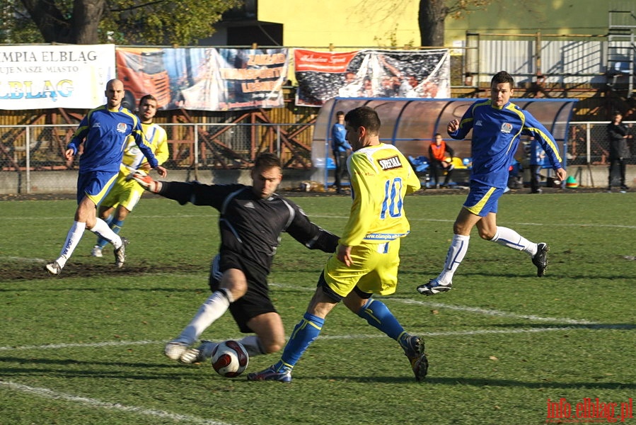 Mecz 15 kolejki II ligi: Olimpia Elblg - Motor Lublin 0-0, fot. 21