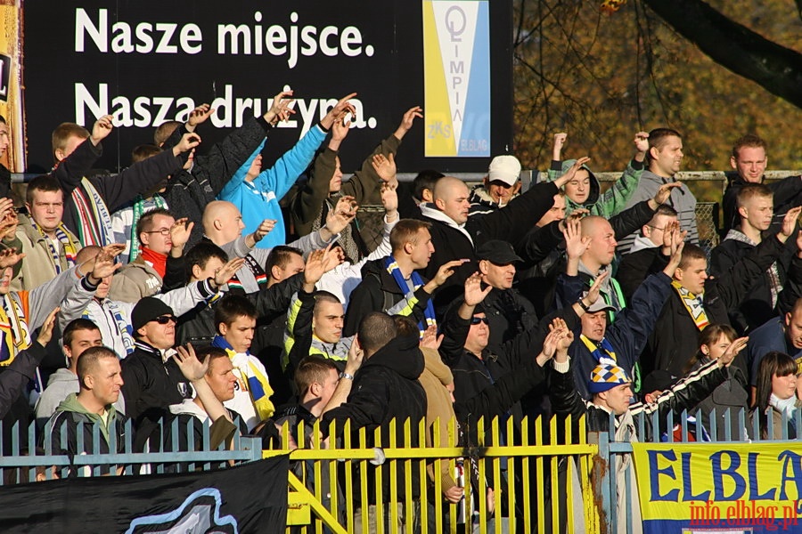 Mecz 15 kolejki II ligi: Olimpia Elblg - Motor Lublin 0-0, fot. 23