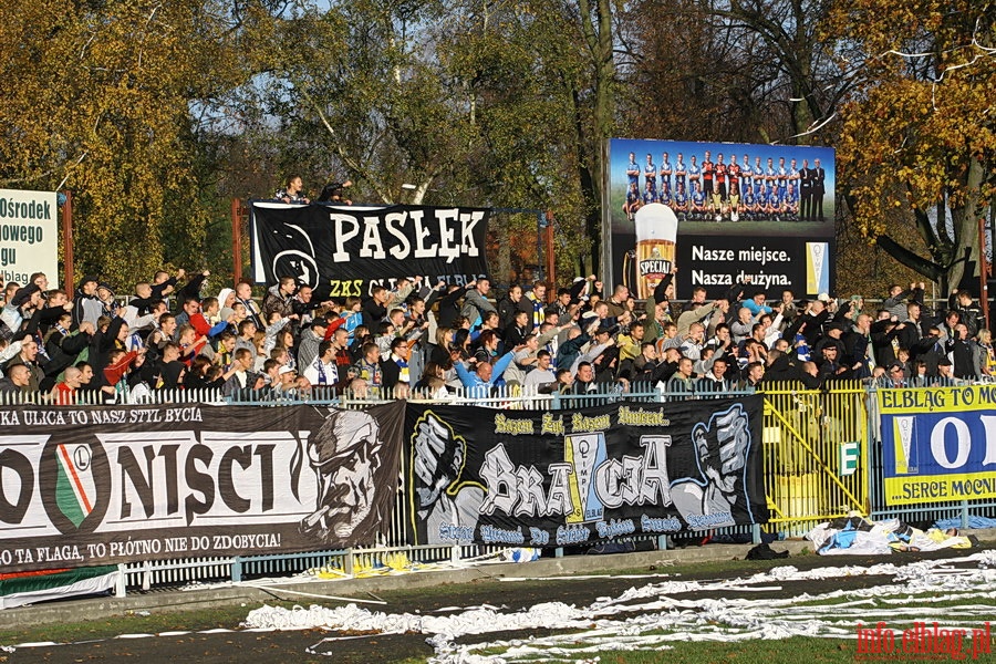 Mecz 15 kolejki II ligi: Olimpia Elblg - Motor Lublin 0-0, fot. 26