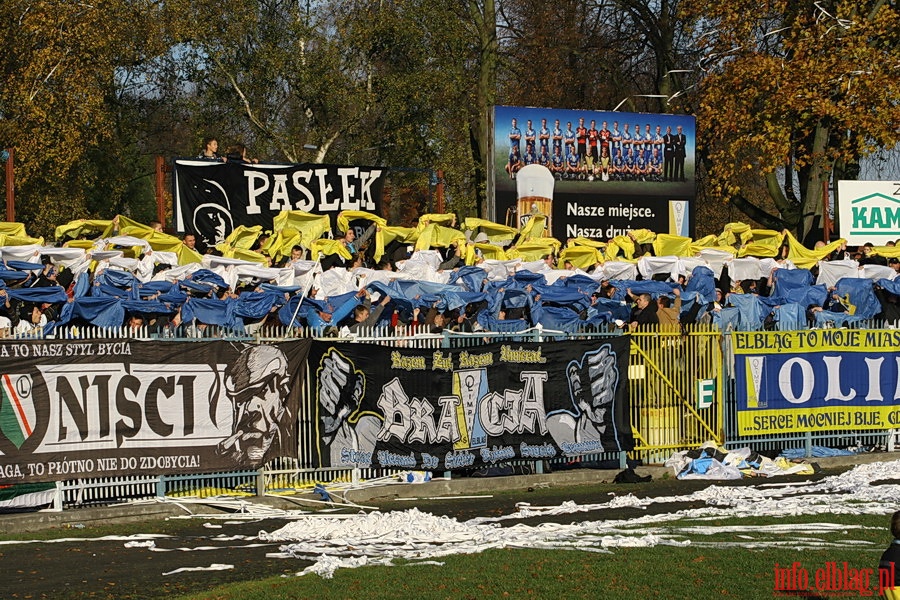 Mecz 15 kolejki II ligi: Olimpia Elblg - Motor Lublin 0-0, fot. 32