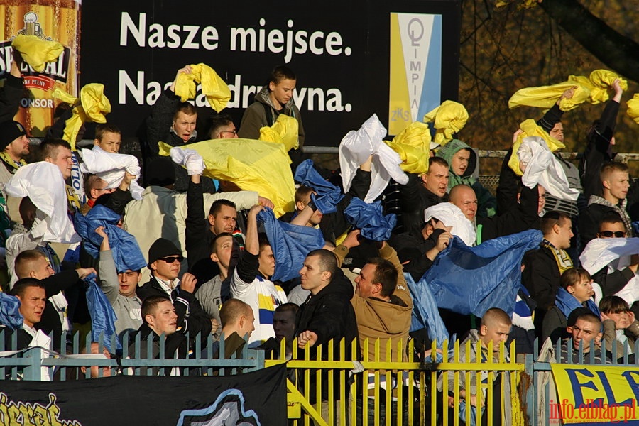 Mecz 15 kolejki II ligi: Olimpia Elblg - Motor Lublin 0-0, fot. 34