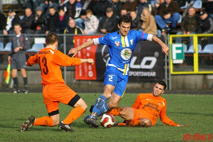 Mecz 17 kolejki II ligi: Olimpia Elblg - Puszcza Niepoomice 5-1, fot. 9