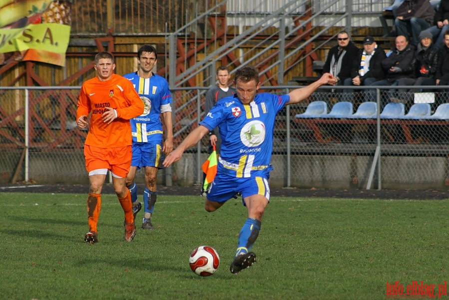 Mecz 17 kolejki II ligi: Olimpia Elblg - Puszcza Niepoomice 5-1, fot. 10