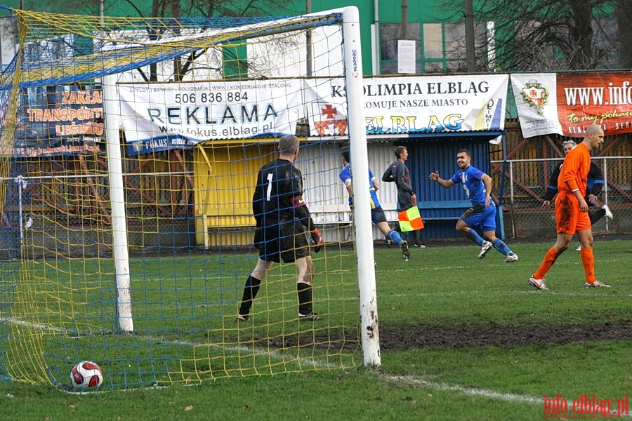 Mecz 17 kolejki II ligi: Olimpia Elblg - Puszcza Niepoomice 5-1, fot. 18