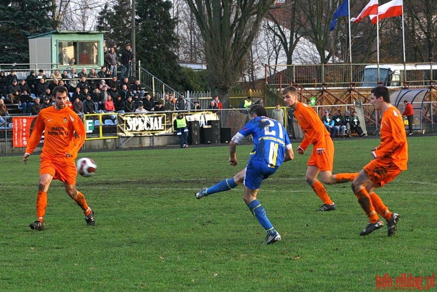 Mecz 17 kolejki II ligi: Olimpia Elblg - Puszcza Niepoomice 5-1, fot. 21