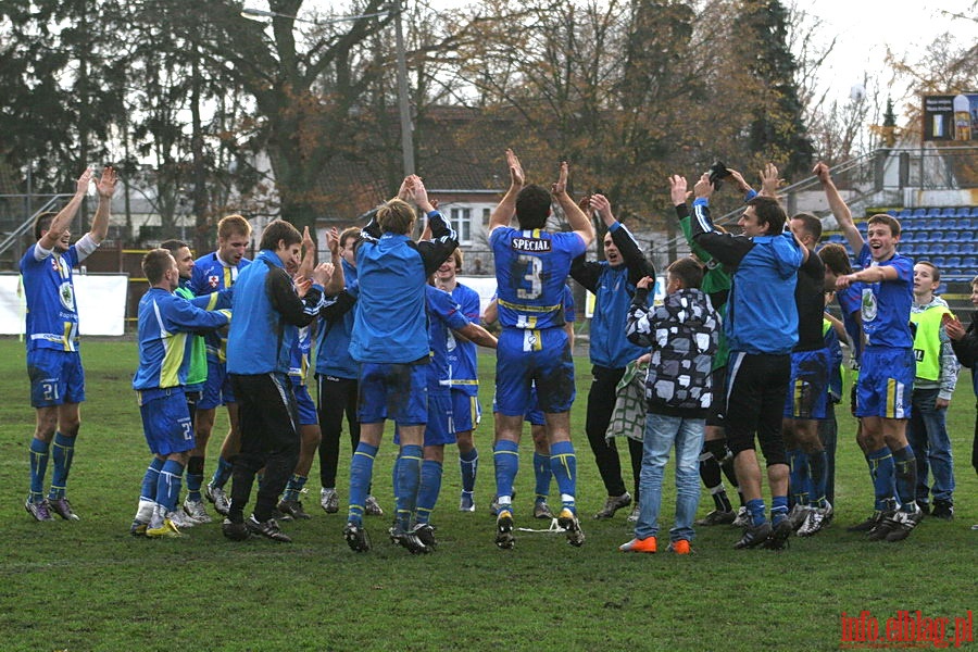 Mecz 17 kolejki II ligi: Olimpia Elblg - Puszcza Niepoomice 5-1, fot. 25