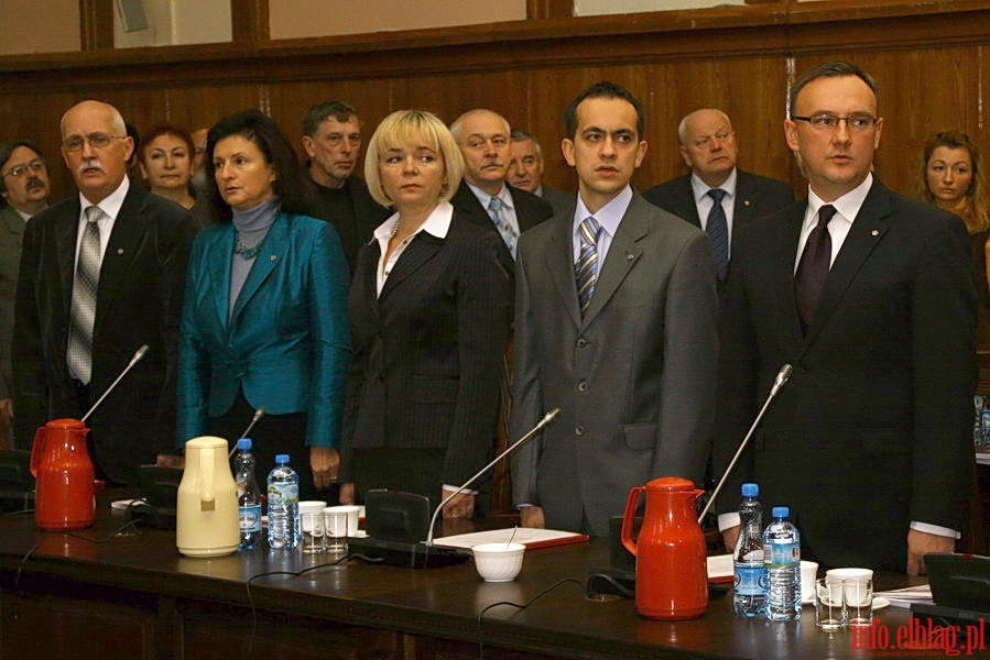 Pierwsza sesja Rady Miejskiej kadencji 2010-2014, fot. 4