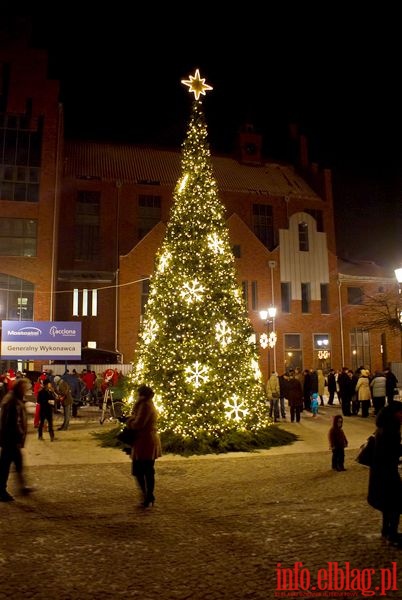 Uroczyste uruchomienie iluminacji wietlnej na choince przy Katedrze w. Mikoaja, fot. 15