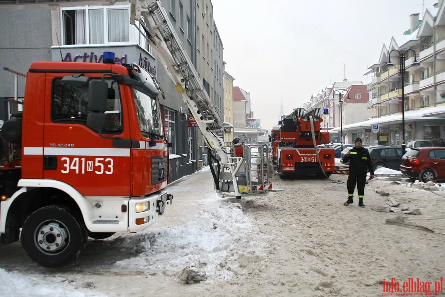 Poar poddasza w budynku mieszkalnym przy ul. Bauckiego, fot. 15