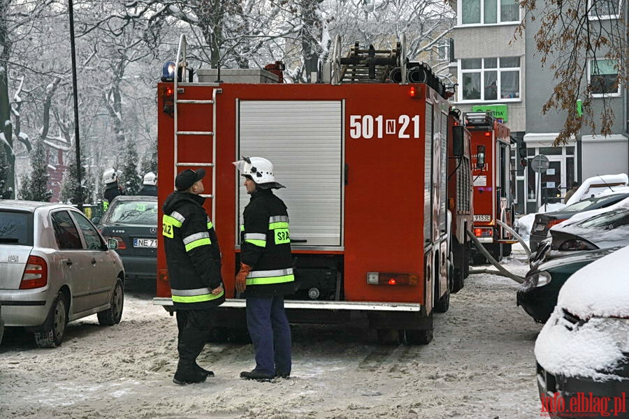 Poar poddasza w budynku mieszkalnym przy ul. Bauckiego, fot. 16