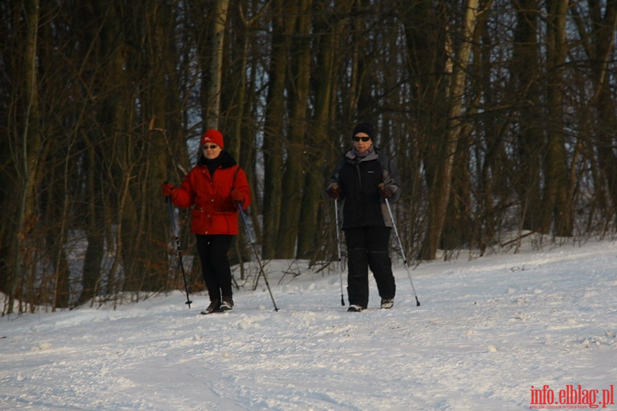 Pierwszy dzie funkcjonowania nowego wycigu narciarskiego na Grze Chrobrego, fot. 10