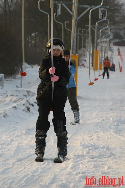 Pierwszy dzie funkcjonowania nowego wycigu narciarskiego na Grze Chrobrego, fot. 17