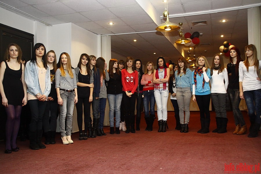 Pierwszy casting do konkursu Miss Polski Ziemi Elblskiej 2011, fot. 52