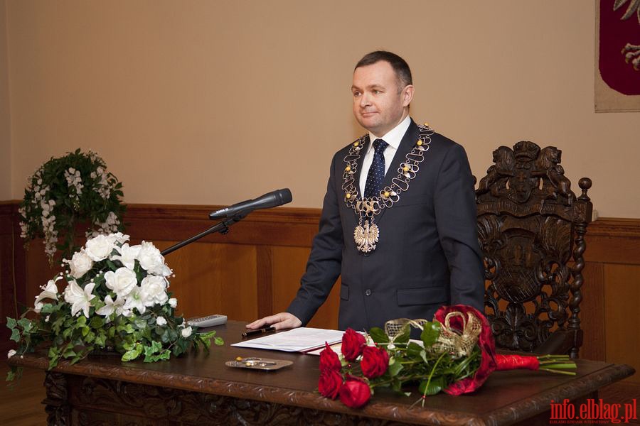 Pierwszy lub w Elblskich Kamieniczkach udzielony przez Prezydenta, fot. 11