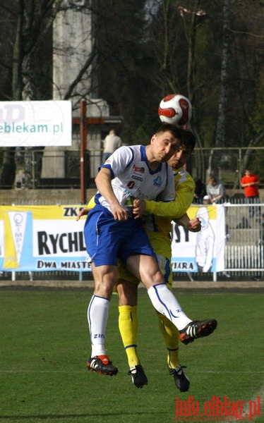 Mecz 22 kolejki II ligi: Olimpia Elblg - Stal Rzeszw 1-1, fot. 6