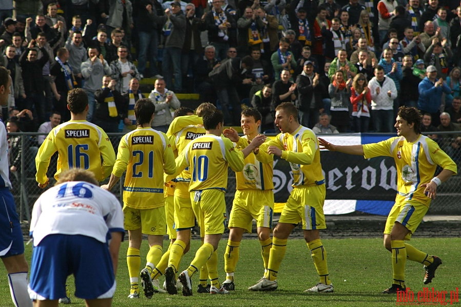 Mecz 22 kolejki II ligi: Olimpia Elblg - Stal Rzeszw 1-1, fot. 9