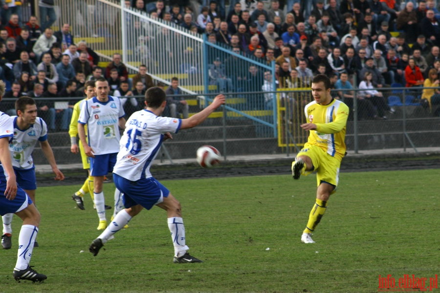 Mecz 22 kolejki II ligi: Olimpia Elblg - Stal Rzeszw 1-1, fot. 11