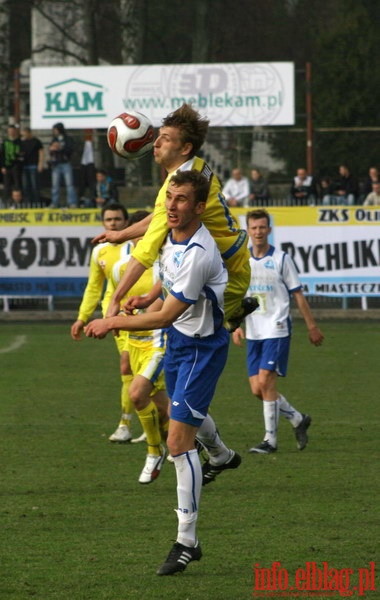 Mecz 22 kolejki II ligi: Olimpia Elblg - Stal Rzeszw 1-1, fot. 13