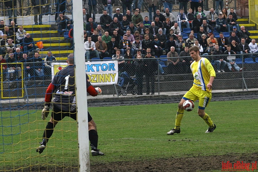 Mecz 22 kolejki II ligi: Olimpia Elblg - Stal Rzeszw 1-1, fot. 20