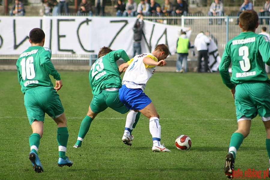 Mecz 24 kolejki II ligi: Olimpia Elblg - Okocimski Brzesko 1-0, fot. 5