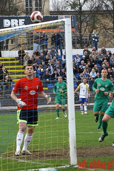 Mecz 24 kolejki II ligi: Olimpia Elblg - Okocimski Brzesko 1-0, fot. 9