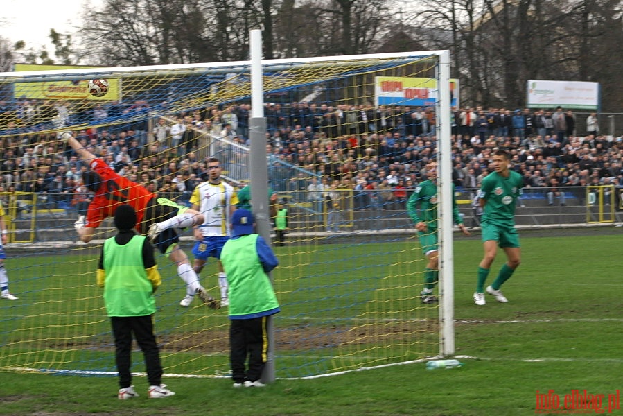 Mecz 24 kolejki II ligi: Olimpia Elblg - Okocimski Brzesko 1-0, fot. 23