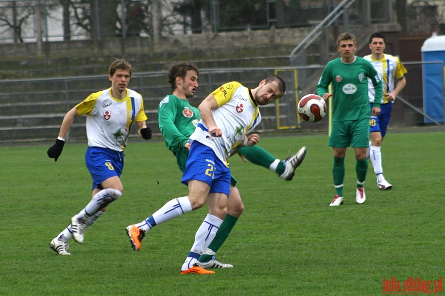 Mecz 24 kolejki II ligi: Olimpia Elblg - Okocimski Brzesko 1-0, fot. 25