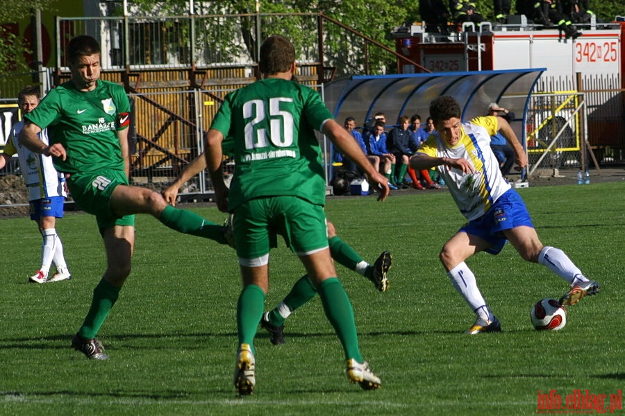 Mecz 26 kolejki II ligi: Olimpia Elblg - wit Nowy Dwr Mazowiecki 1-0, fot. 13