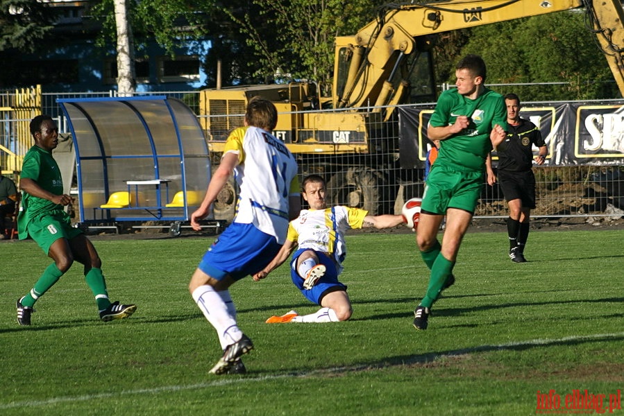 Mecz 26 kolejki II ligi: Olimpia Elblg - wit Nowy Dwr Mazowiecki 1-0, fot. 15