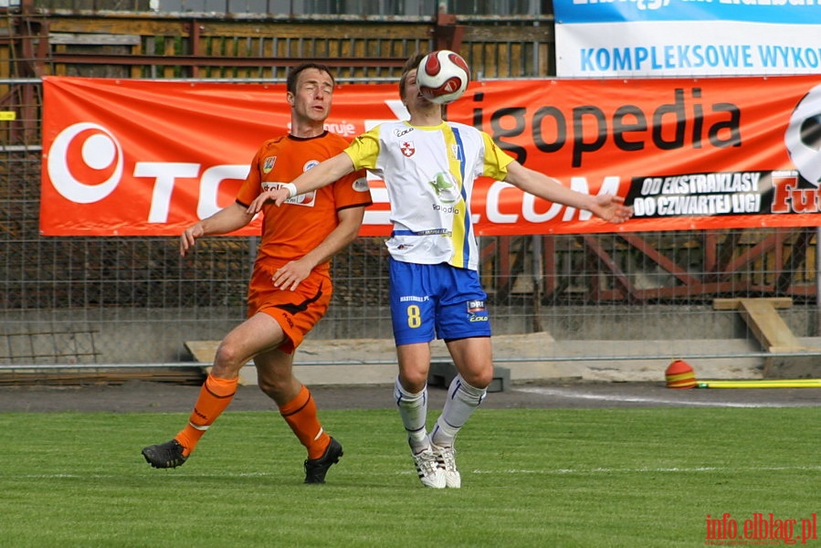 Mecz 27 kolejki II ligi: Olimpia Elblg - Wigry Suwaki 0-0, fot. 6