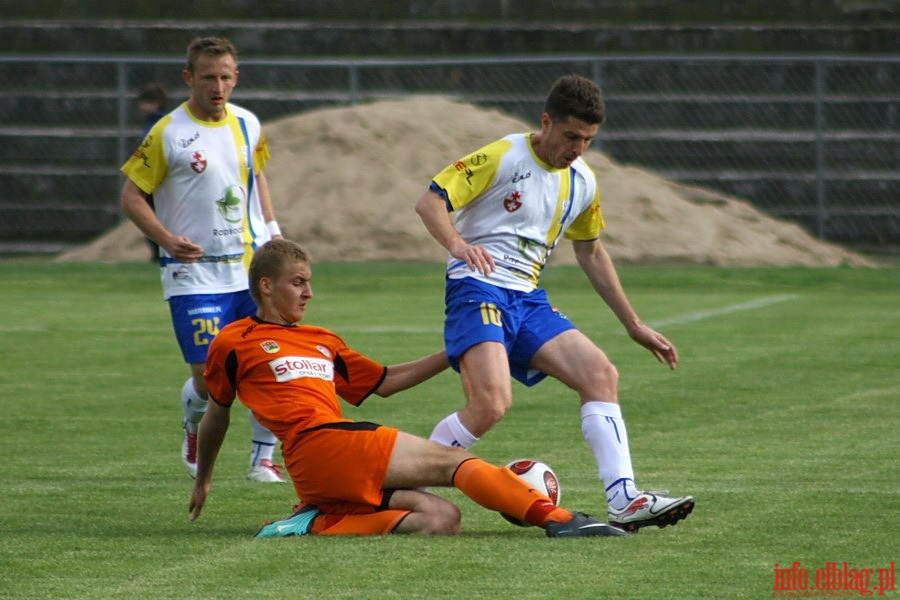 Mecz 27 kolejki II ligi: Olimpia Elblg - Wigry Suwaki 0-0, fot. 8