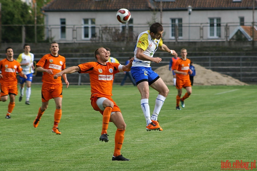 Mecz 27 kolejki II ligi: Olimpia Elblg - Wigry Suwaki 0-0, fot. 13