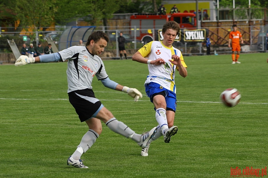 Mecz 27 kolejki II ligi: Olimpia Elblg - Wigry Suwaki 0-0, fot. 14