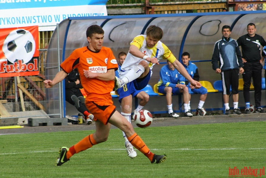 Mecz 27 kolejki II ligi: Olimpia Elblg - Wigry Suwaki 0-0, fot. 15