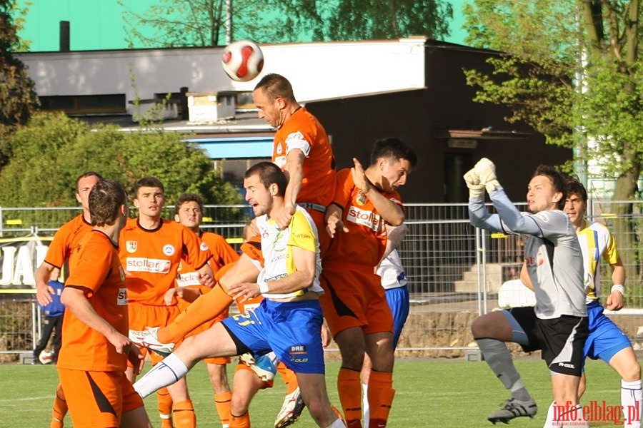 Mecz 27 kolejki II ligi: Olimpia Elblg - Wigry Suwaki 0-0, fot. 20