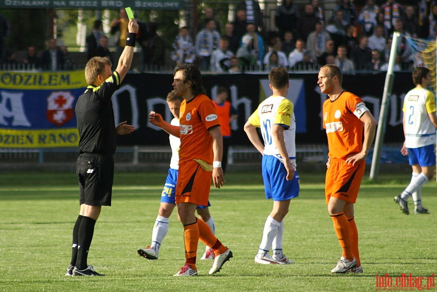 Mecz 27 kolejki II ligi: Olimpia Elblg - Wigry Suwaki 0-0, fot. 23