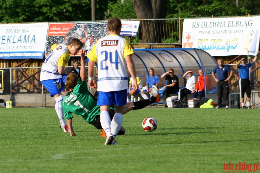 Mecz 29 kolejki II ligi: Olimpia Elblg - Stal Stalowa Wola 0-0, fot. 14