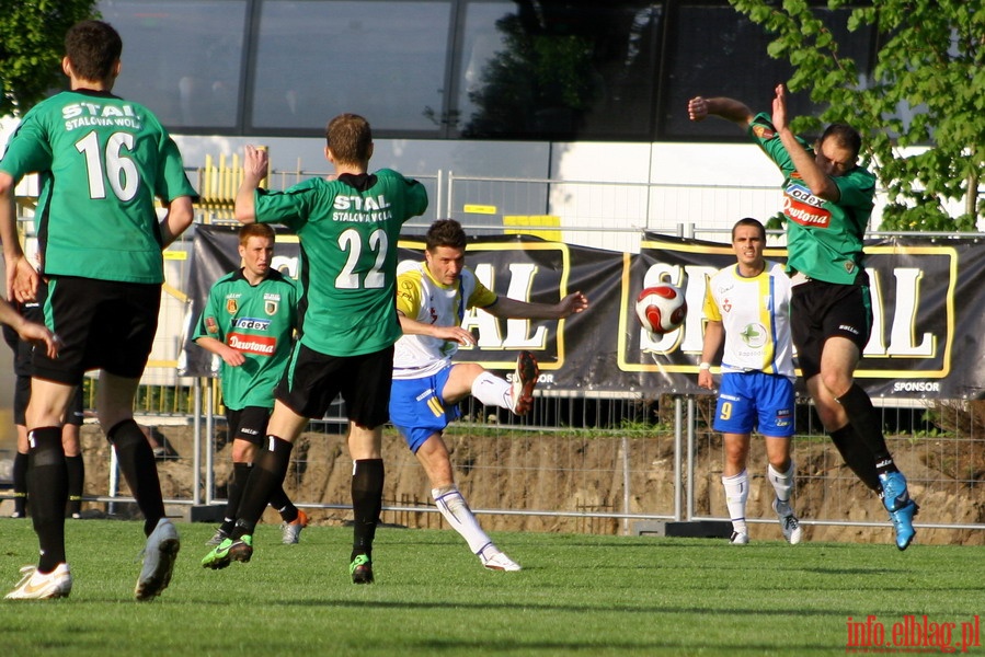 Mecz 29 kolejki II ligi: Olimpia Elblg - Stal Stalowa Wola 0-0, fot. 20