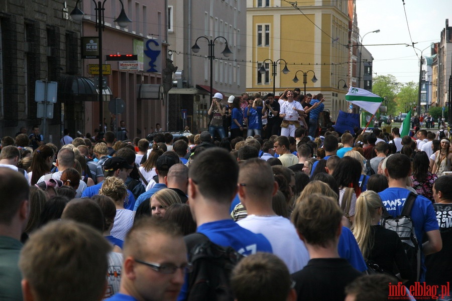 Juwenalia Elblskie 2011 - przemarsz studentw ulicami Elblga, fot. 29